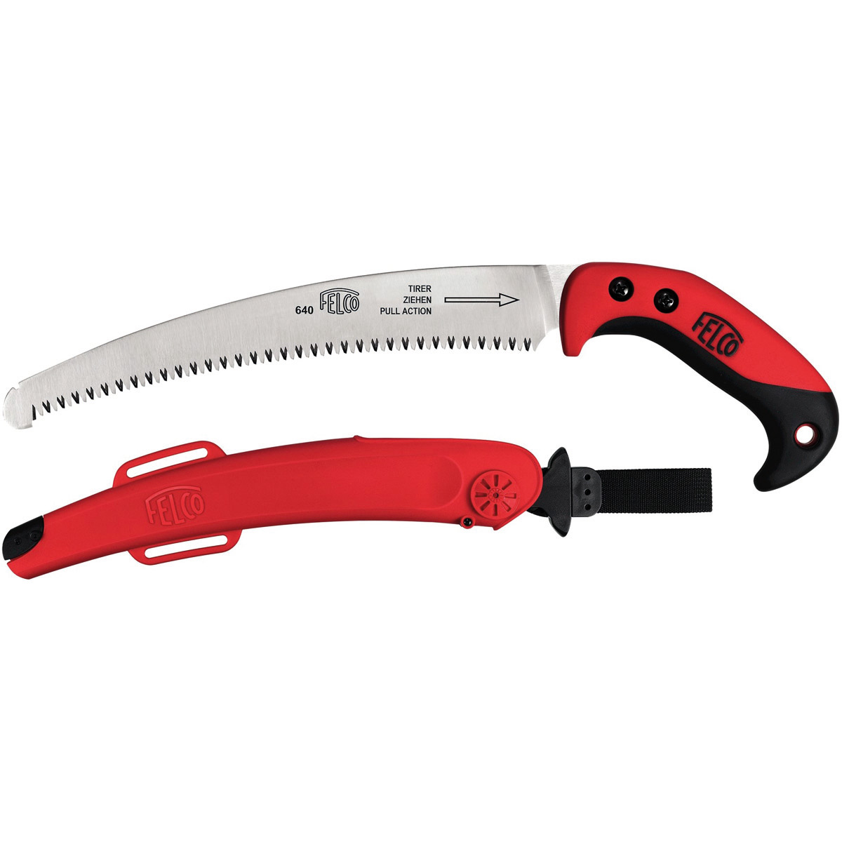 111784 640 BUDAMA TESTERESİ KAVİSLİ KILIFLI 27cm