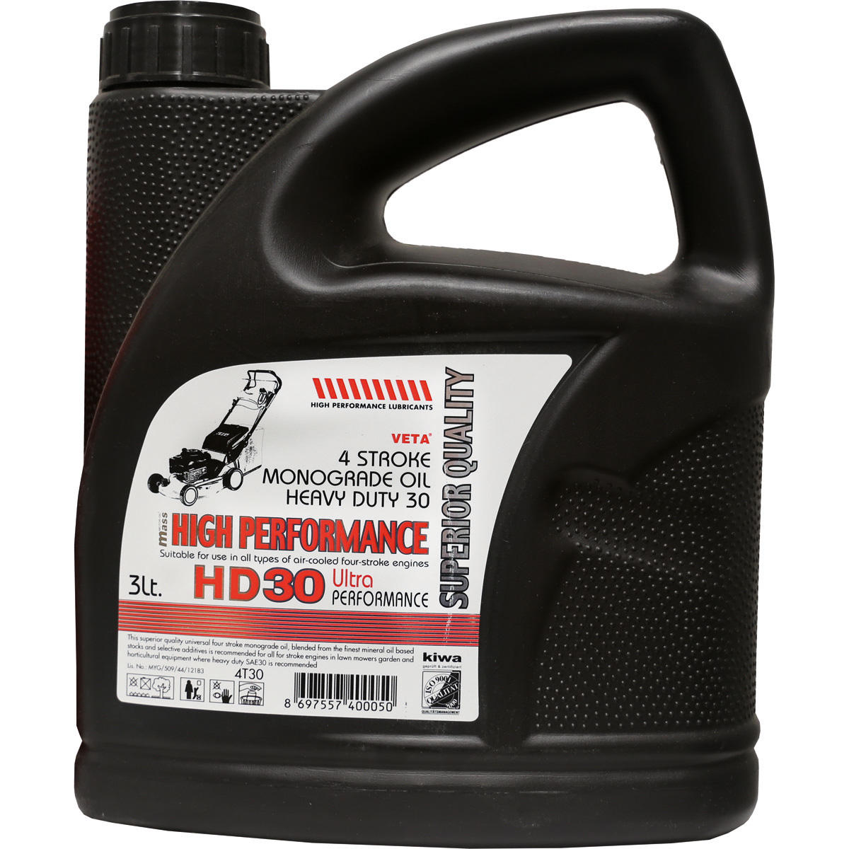 130582 YAĞ,DÖRT ZAMANLI MOTOR HD30 3Lt
