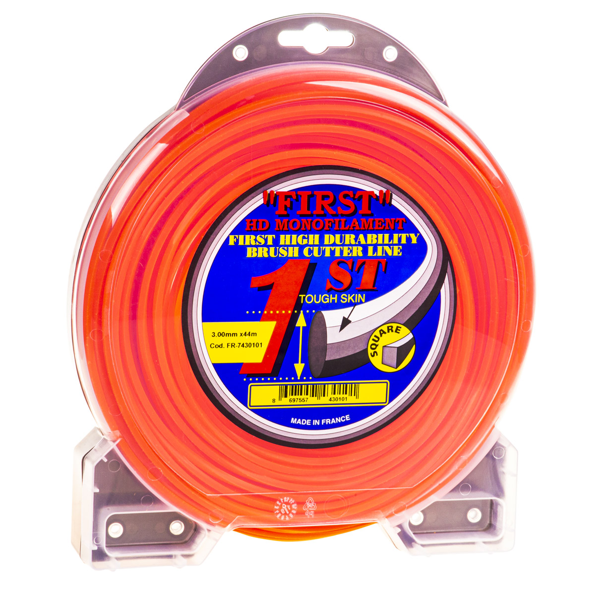 130448 MİSİNA 3.0mm 44m TURUNCU 4 KÖŞE