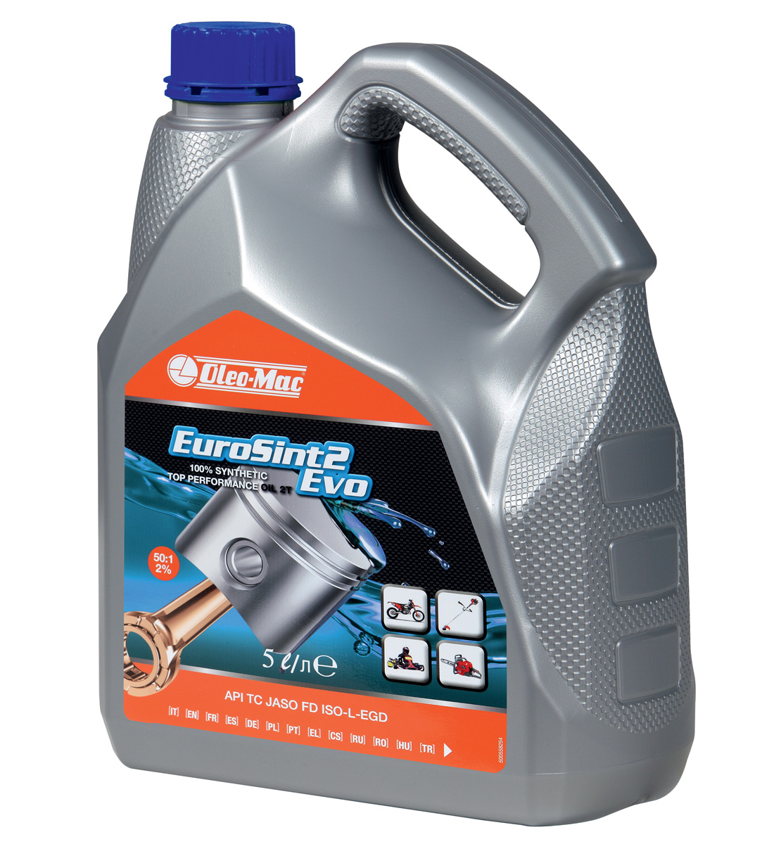 131954 YAĞ,İKİ ZAMANLI MOTOR 5Lt EUROSINT
