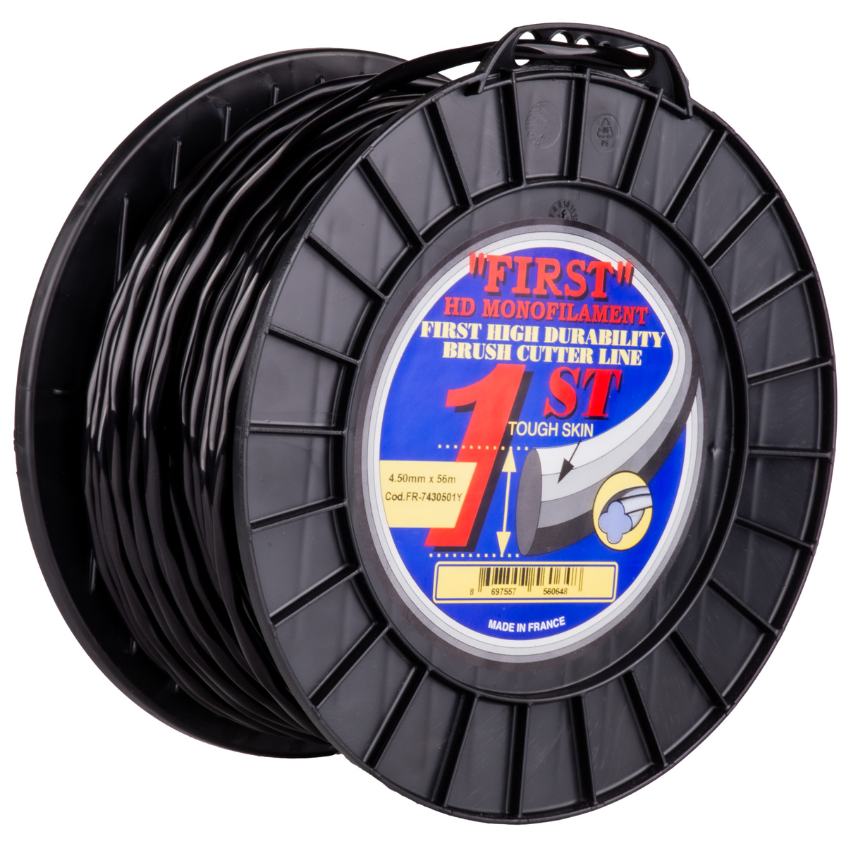 202528 MİSİNA 4.5mm 56m SİYAH BURGULU