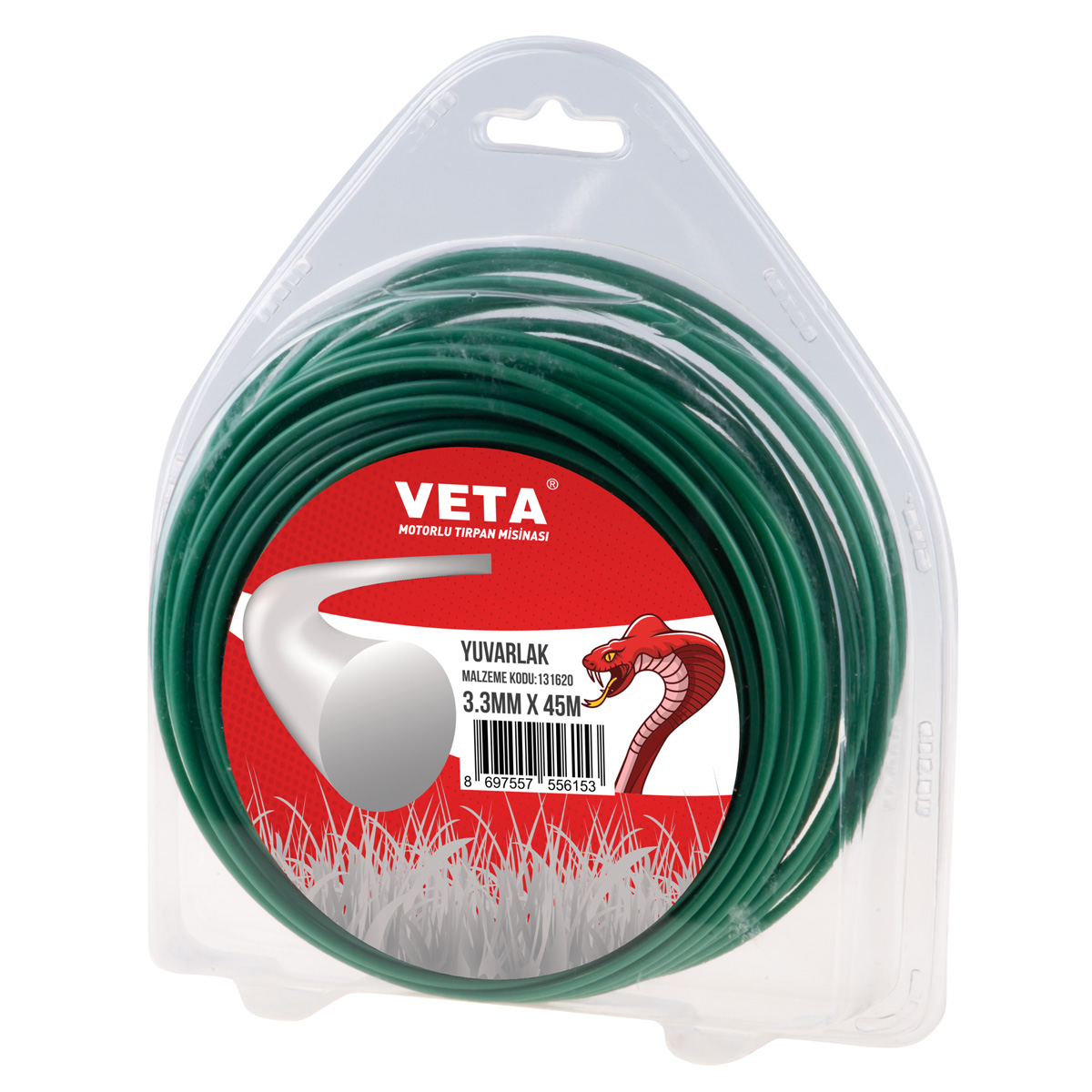 131620 MİSİNA PRO 3.3mm 45m YEŞİL YUVARLAK