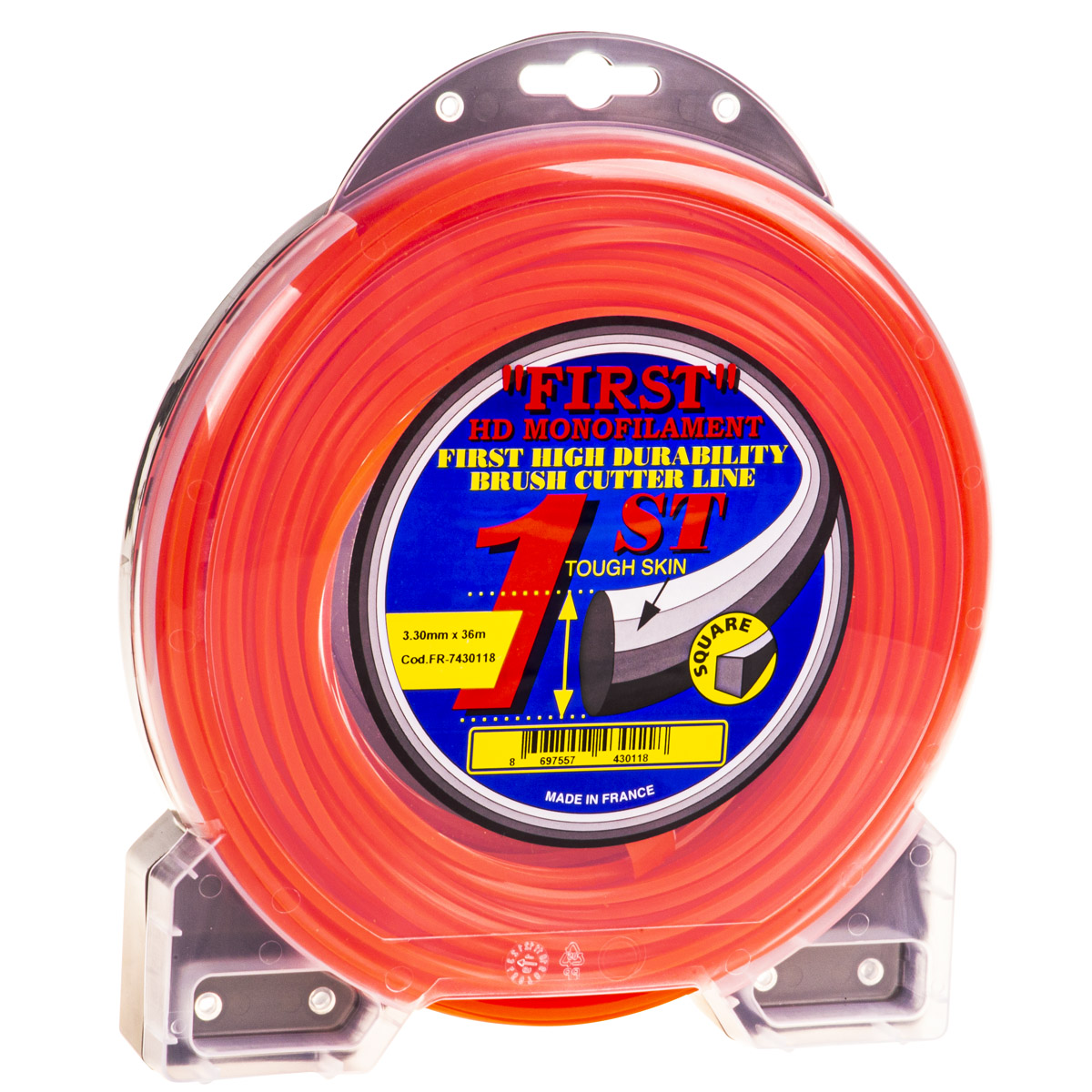 130450 MİSİNA 3.3mm 36m TURUNCU 4 KÖŞE