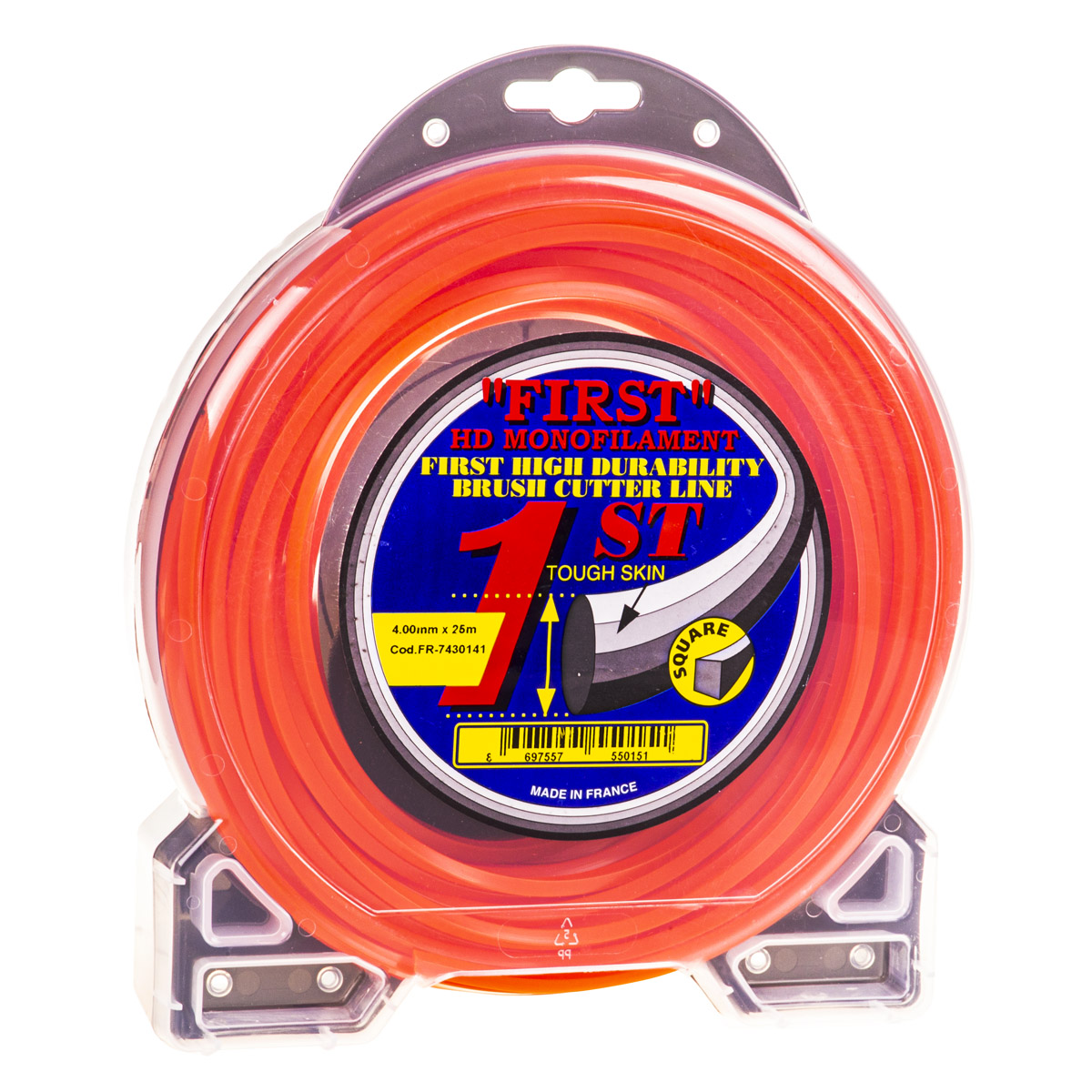 131604 MİSİNA 4.0mm 25m TURUNCU 4 KÖŞE