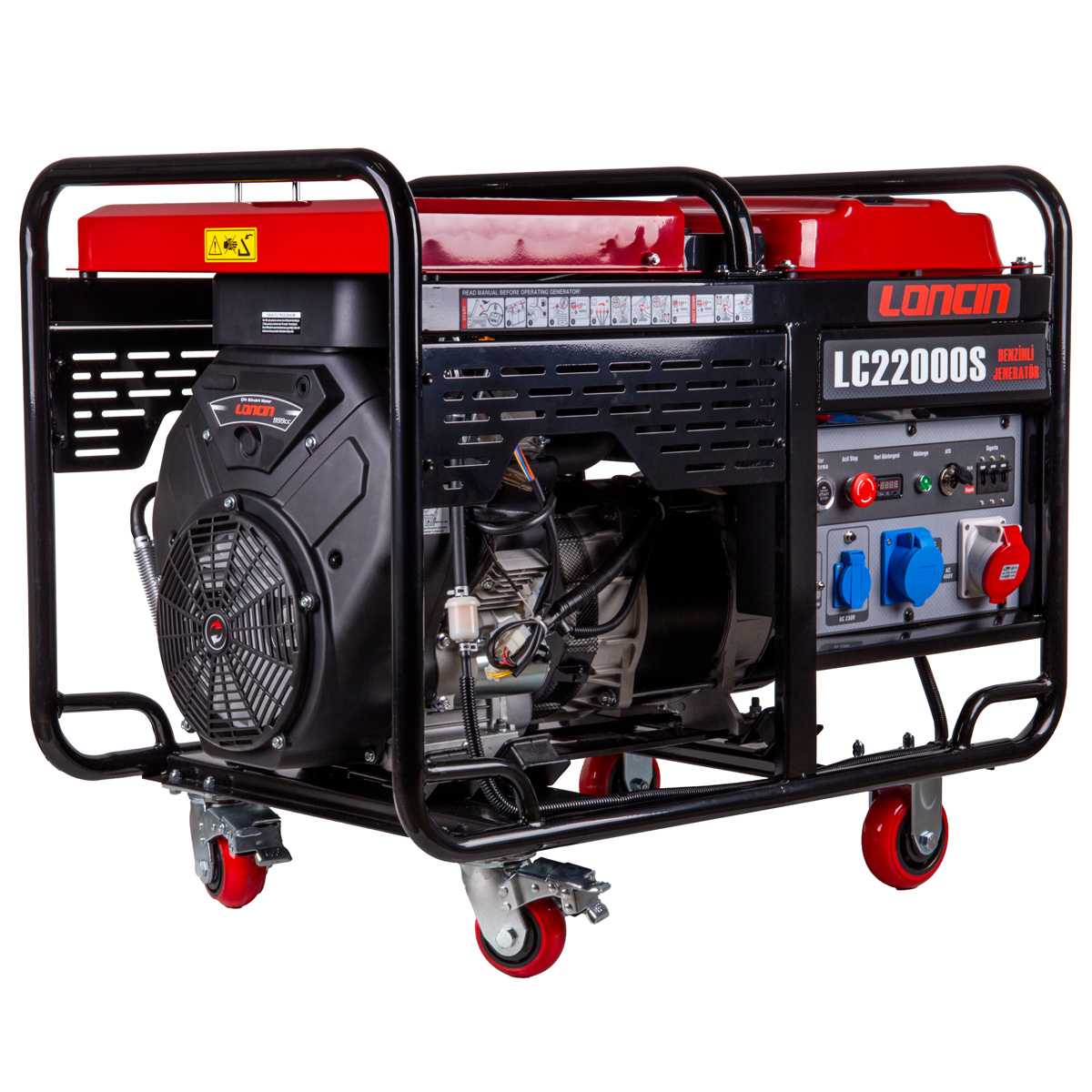 205514 LC22000S EUR5 JENERATÖR 16,5 kW MARŞLI TRİFAZE