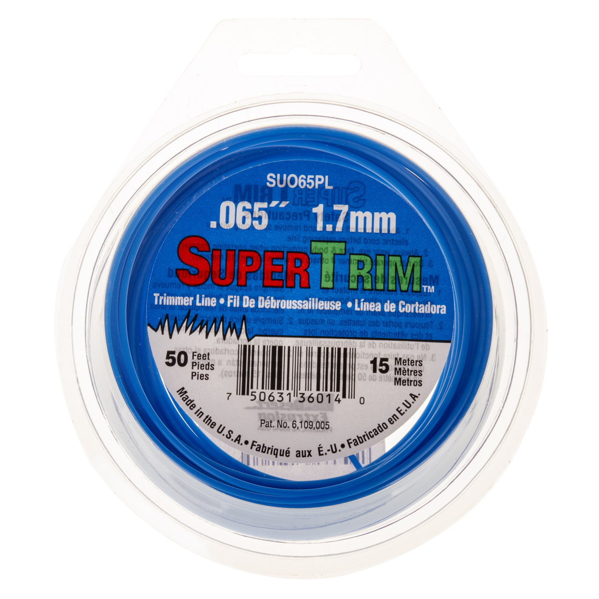130478 MİSİNA 1.7mm 15m MAVİ SUPERTRIM