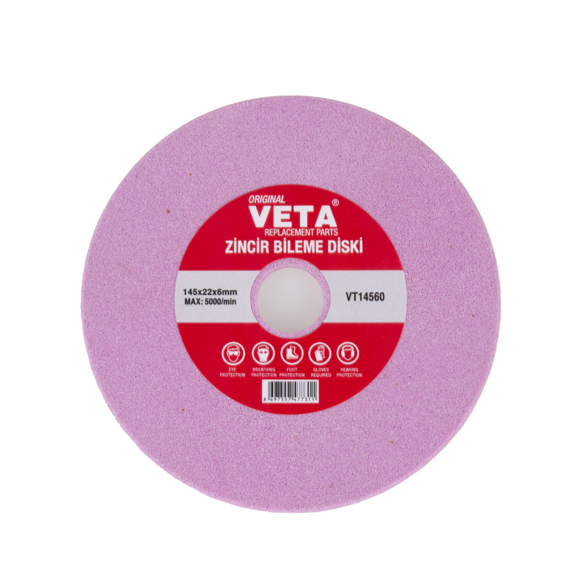 131773 ZİNCİR BİLEME DİSKİ 145x22x6mm DİP-TEPE