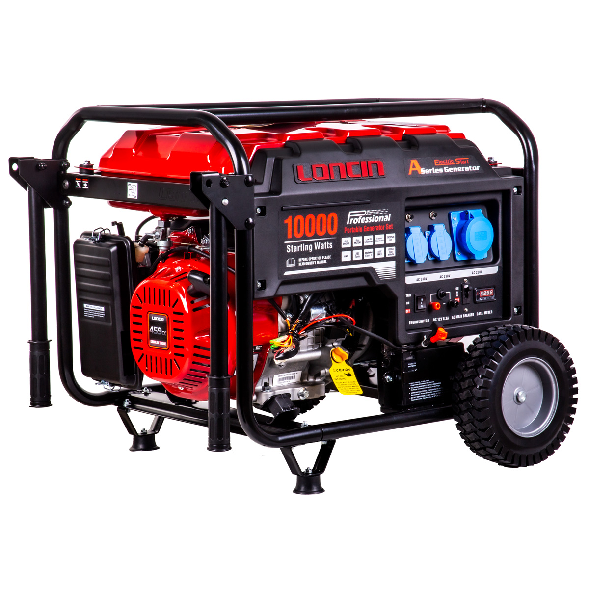 202103 LC10000D-AS EUR5 JENERATÖR 8 kW MARŞLI