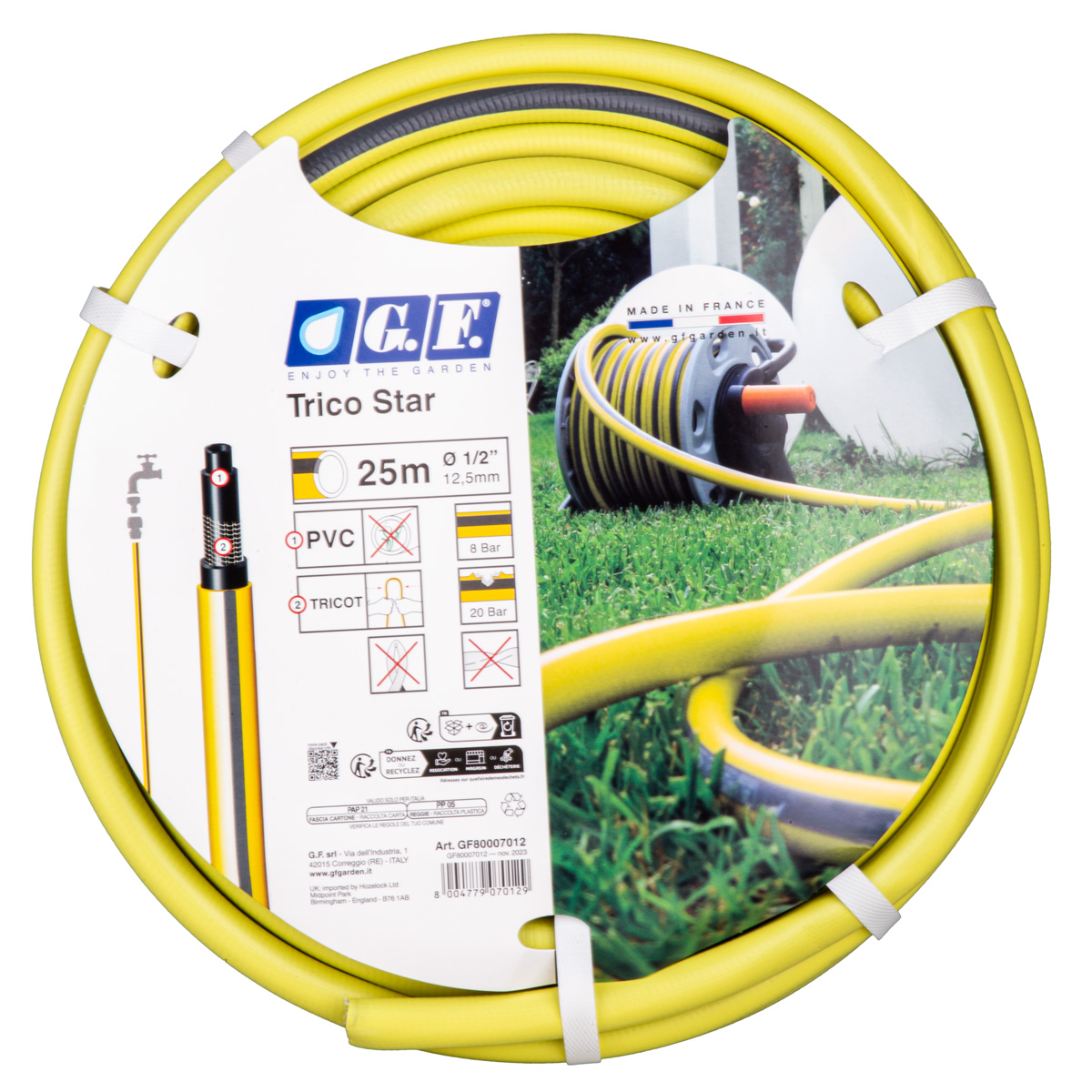 205139 HORTUM TRICO STAR 1/2" 25m