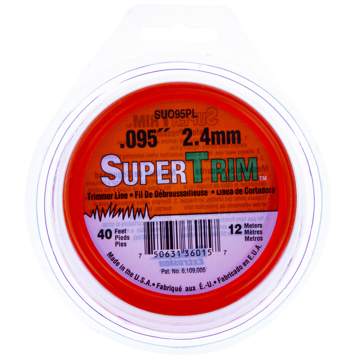 130480 MİSİNA 2.4mm 12m TURUNCU SUPERTRIM
