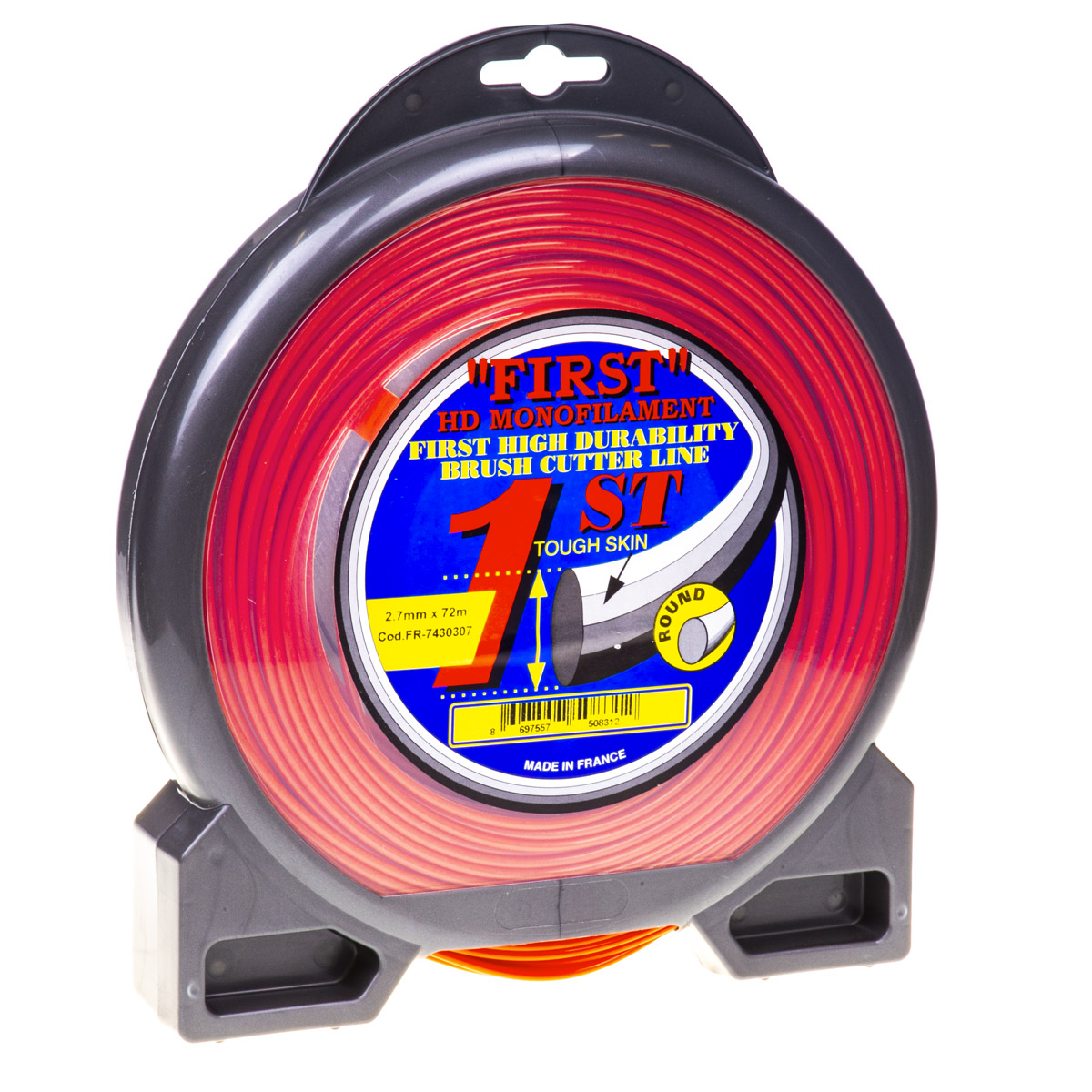 131282 MİSİNA 2.7mm 72m KIRMIZI YUVARLAK