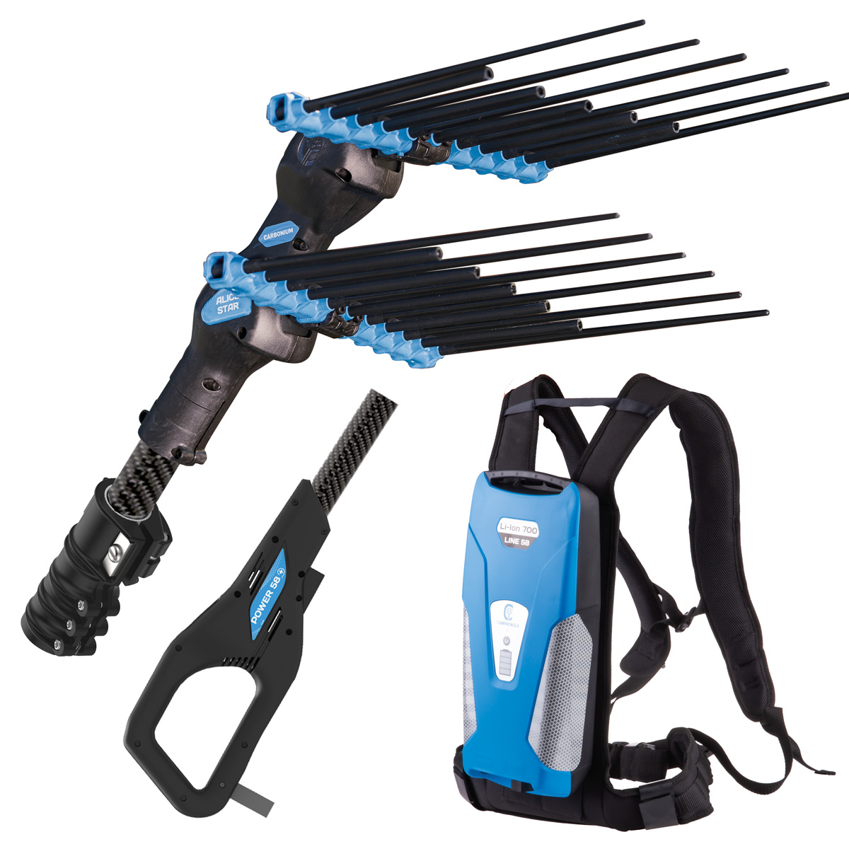 112001 ALICE STAR KARBON KIT ZEYTİN VE MEYVE HASAT MAKİNE