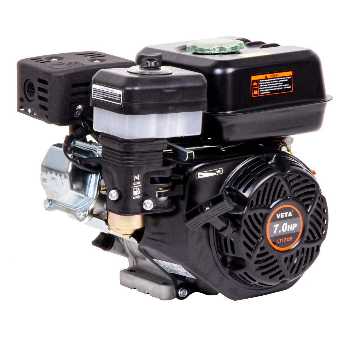 112422 VETALT170F BENZİNLİ MOTOR 7HP ÇAPA TİP KAMALI