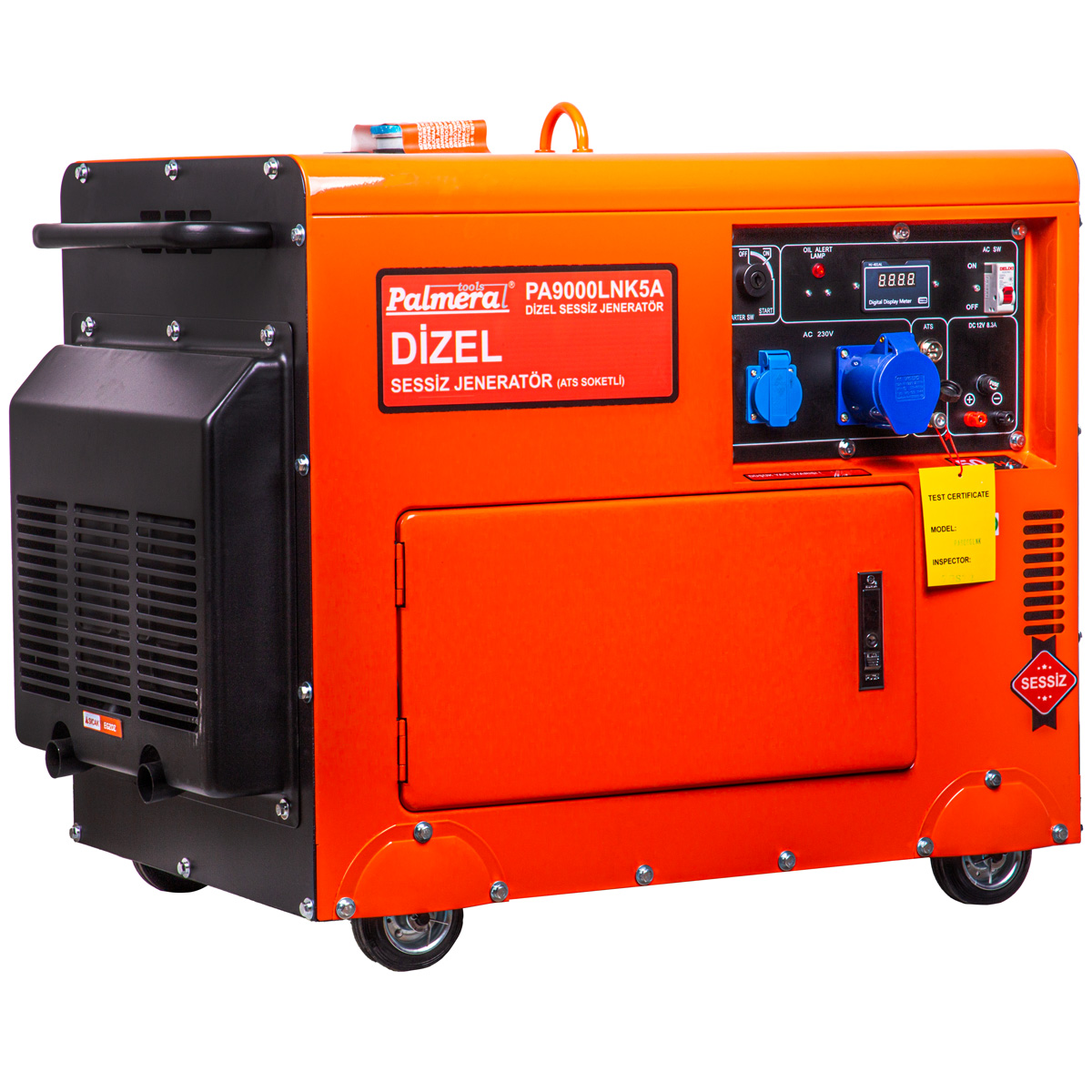 201719 PA9000LNK5A EUR5 JENERATÖR 8,1 kVA DİZEL MARŞ.ATS