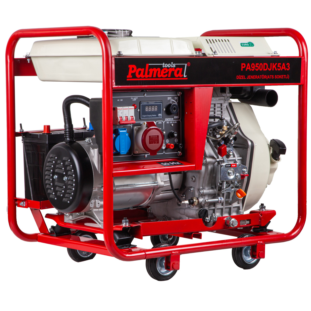 203182 PA950DJK5A3 EUR5 JENERATÖR 8,1 kVA DİZEL MARŞ.ATS