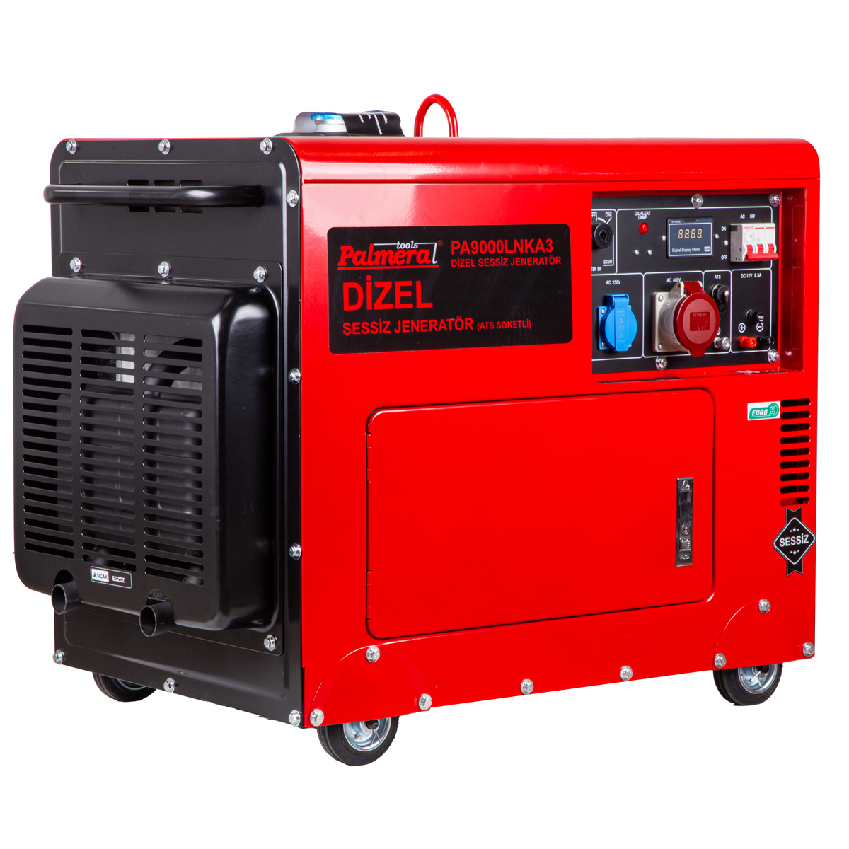 201950 PA9000LNKA3 EUR5 JENERATÖR 8,1 kVA DİZEL MARŞ.ATS