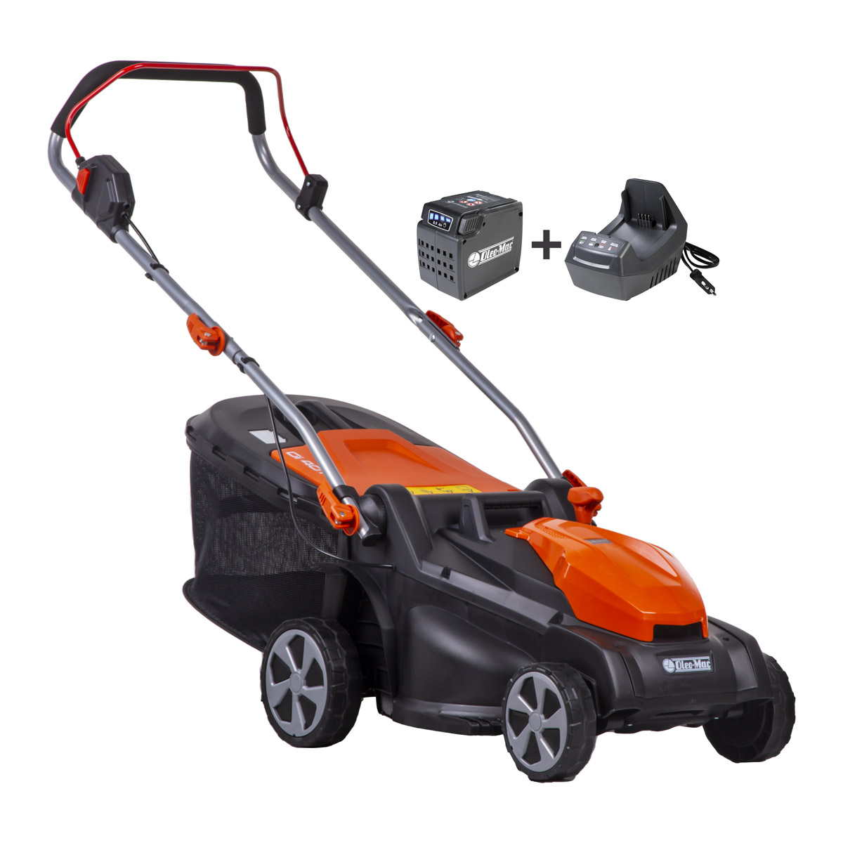 112680 Gi 40 P AKÜLÜ ÇİM BİÇME MAKİNESİ 5.0Ah+ŞARJ CİHAZI