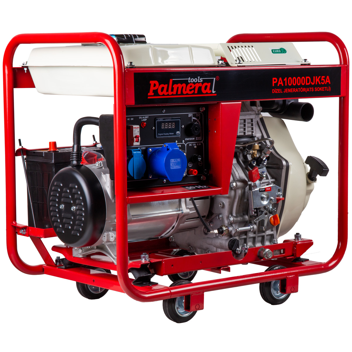 201720 PA10000DJK5A EUR5 JENERATÖR 9,3 kVA DİZEL MARŞ.ATS
