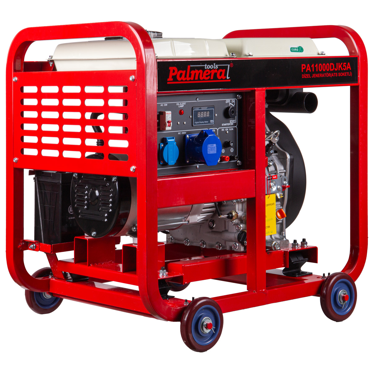 204753 PA11000DJK5A EUR5 JENERATÖR 11kVa DİZEL MARŞLI ATS