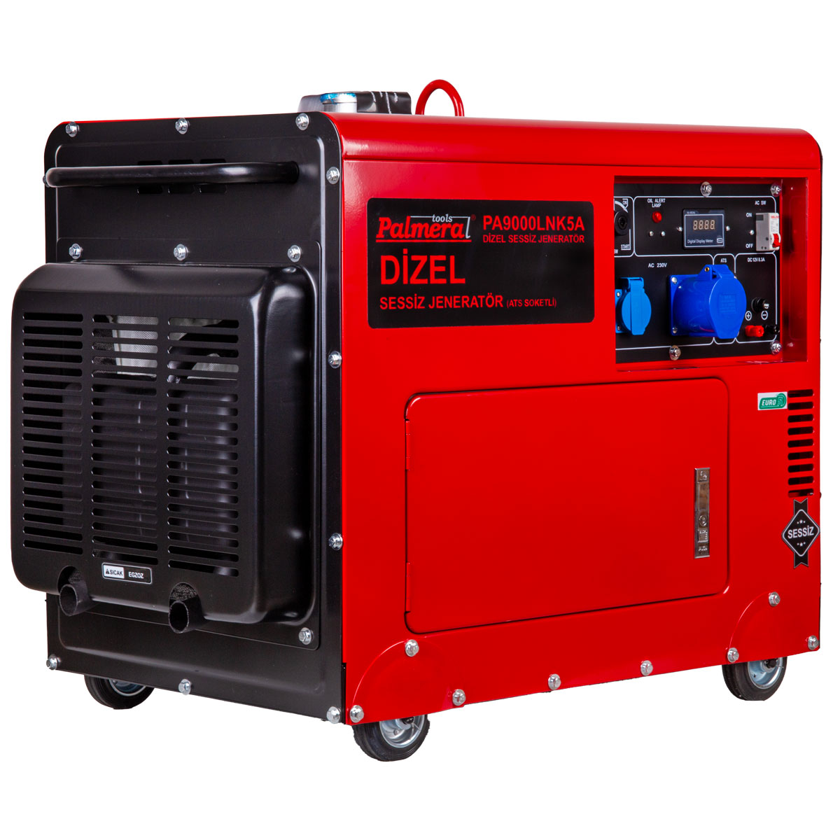 201719 PA9000LNK5A EUR5 JENERATÖR 8,1 kVA DİZEL MARŞ.ATS