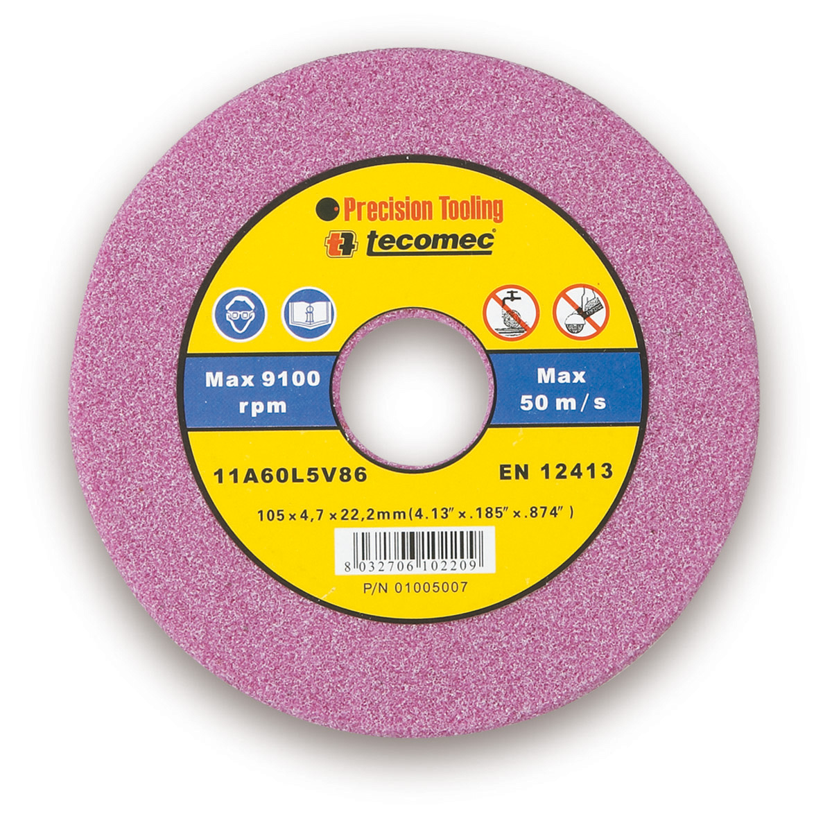 130490 ZİNCİR BİLEME DİSKİ 105x22x3.2mm 91-3/25