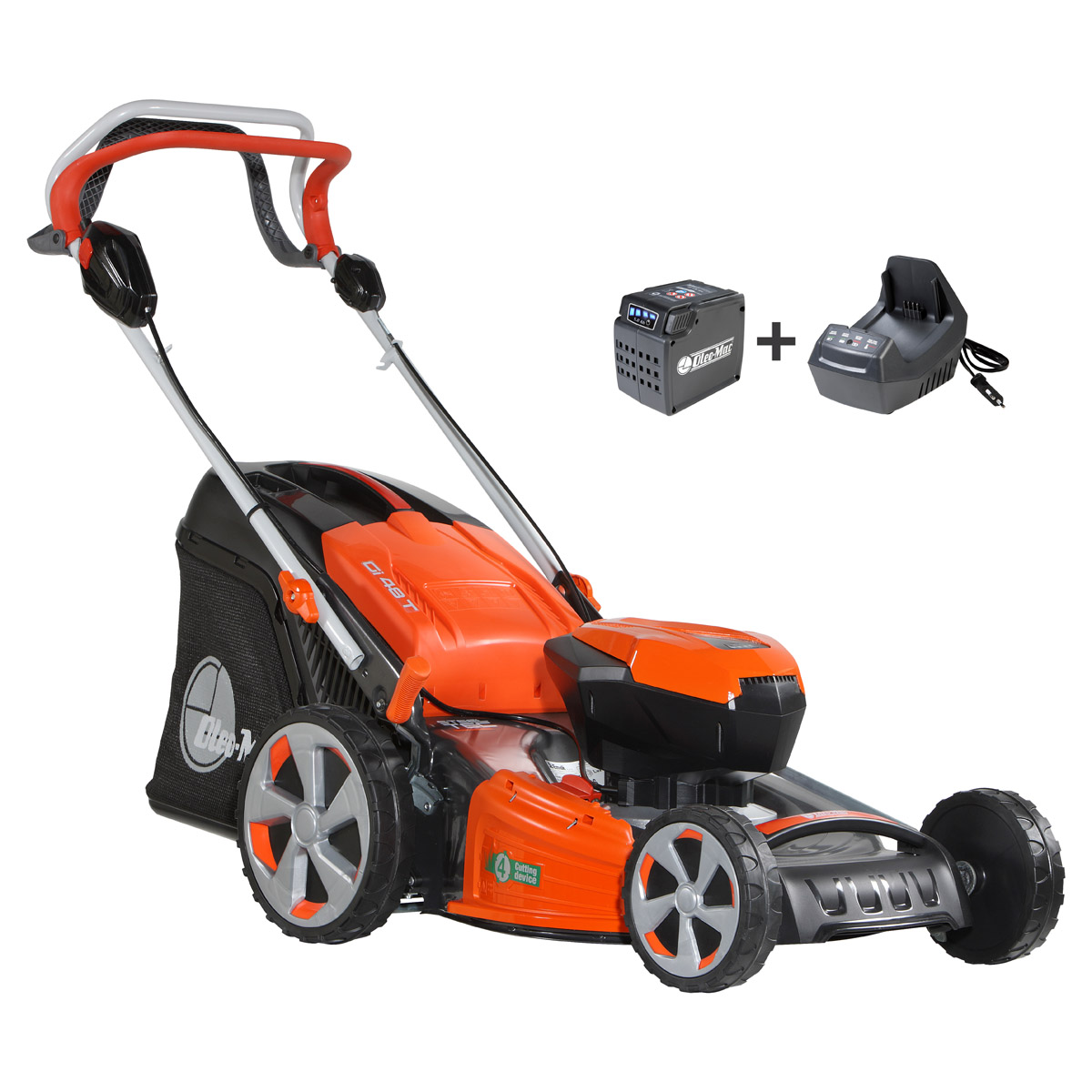 112377 Gi 48 T AKÜLÜ ÇİM BİÇME MAKİNESİ 5.0Ah+ŞARJ CİHAZI