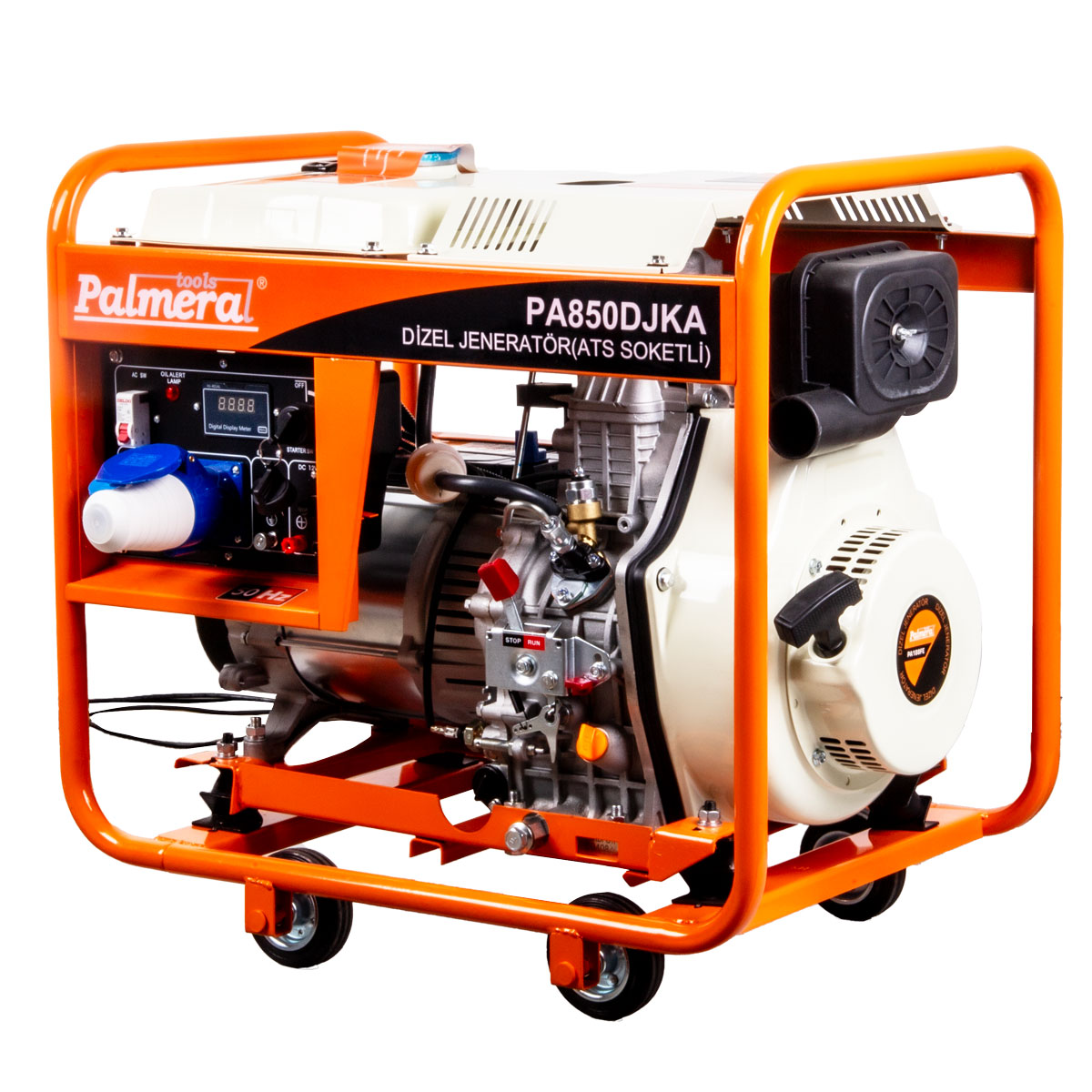 203180 PA850DJK5A EUR5 JENERATÖR 6,9 kVA DİZEL MARŞLI ATS