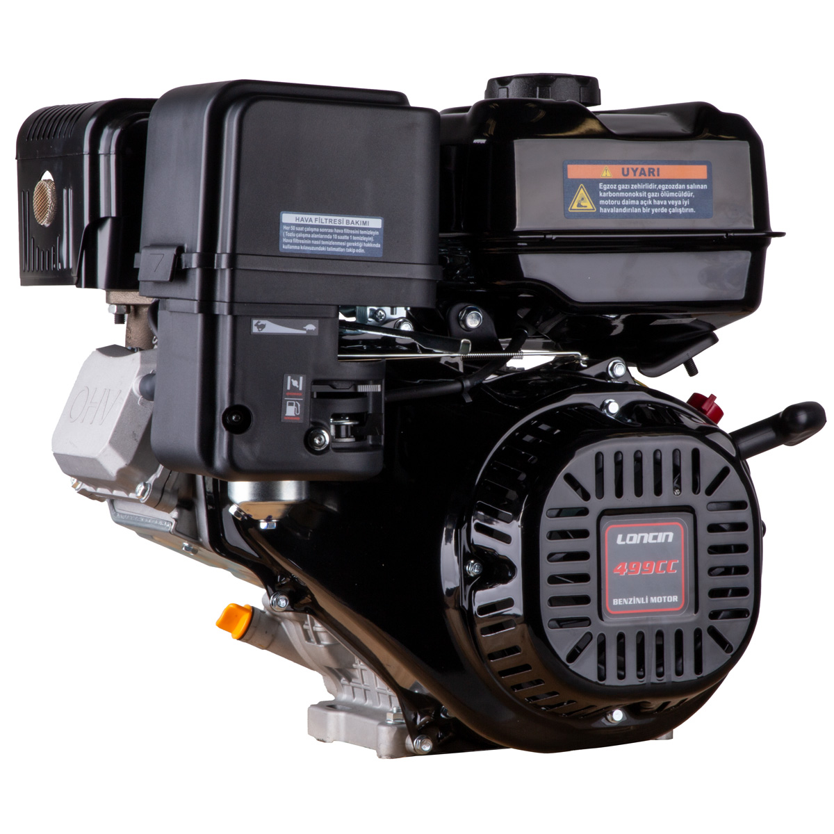 205511 H500-A EUR5 BENZİNLİ MOTOR 17HP İPLİ