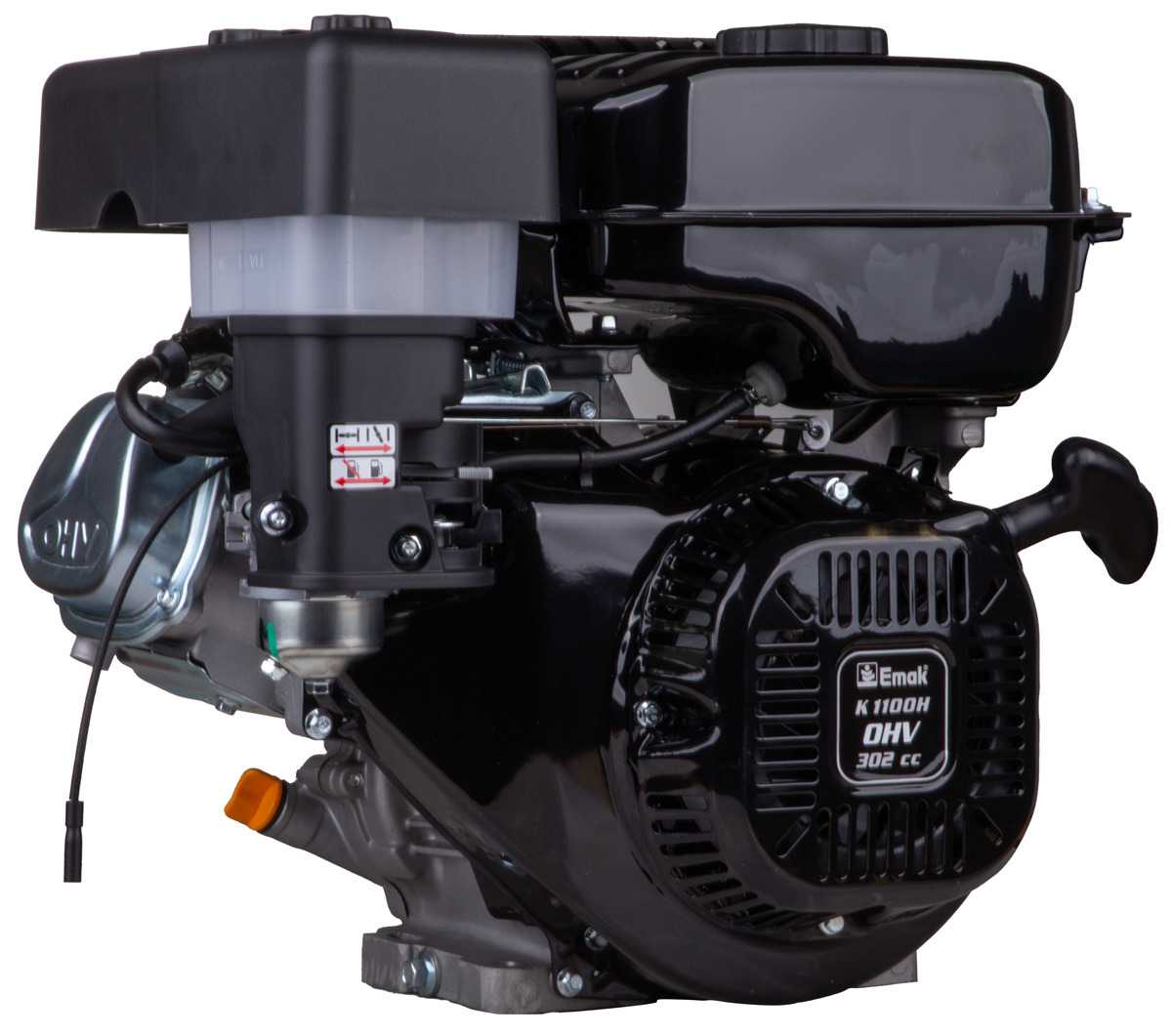 204806 K1100 EUR5 BENZİNLİ MOTOR 8.4HP ÇAPA TİP