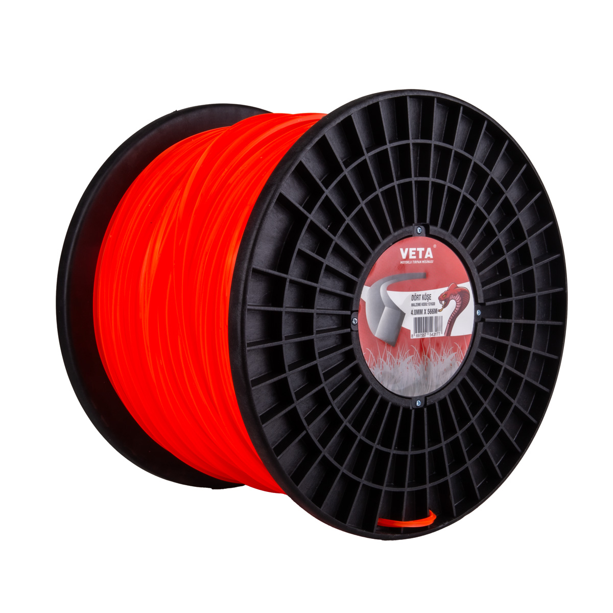 131630 MİSİNA PRO 4.0mm 566m TURUNCU 4 KÖŞE