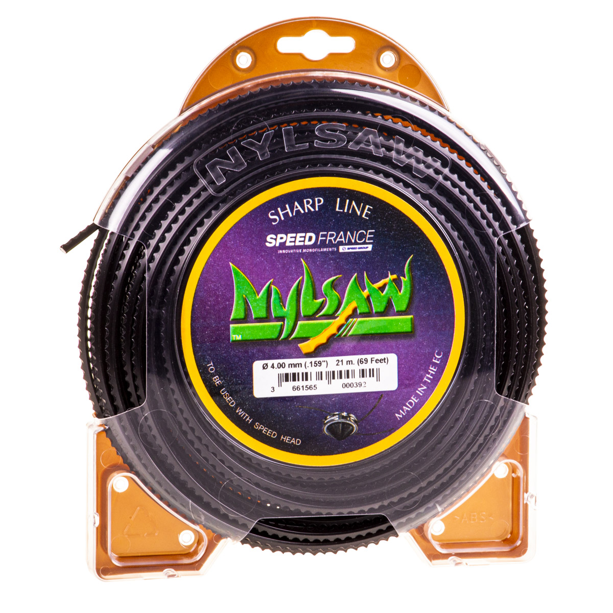 131603 MİSİNA 4.0mm 21m SİYAH TIRTIKLI NYLSAW
