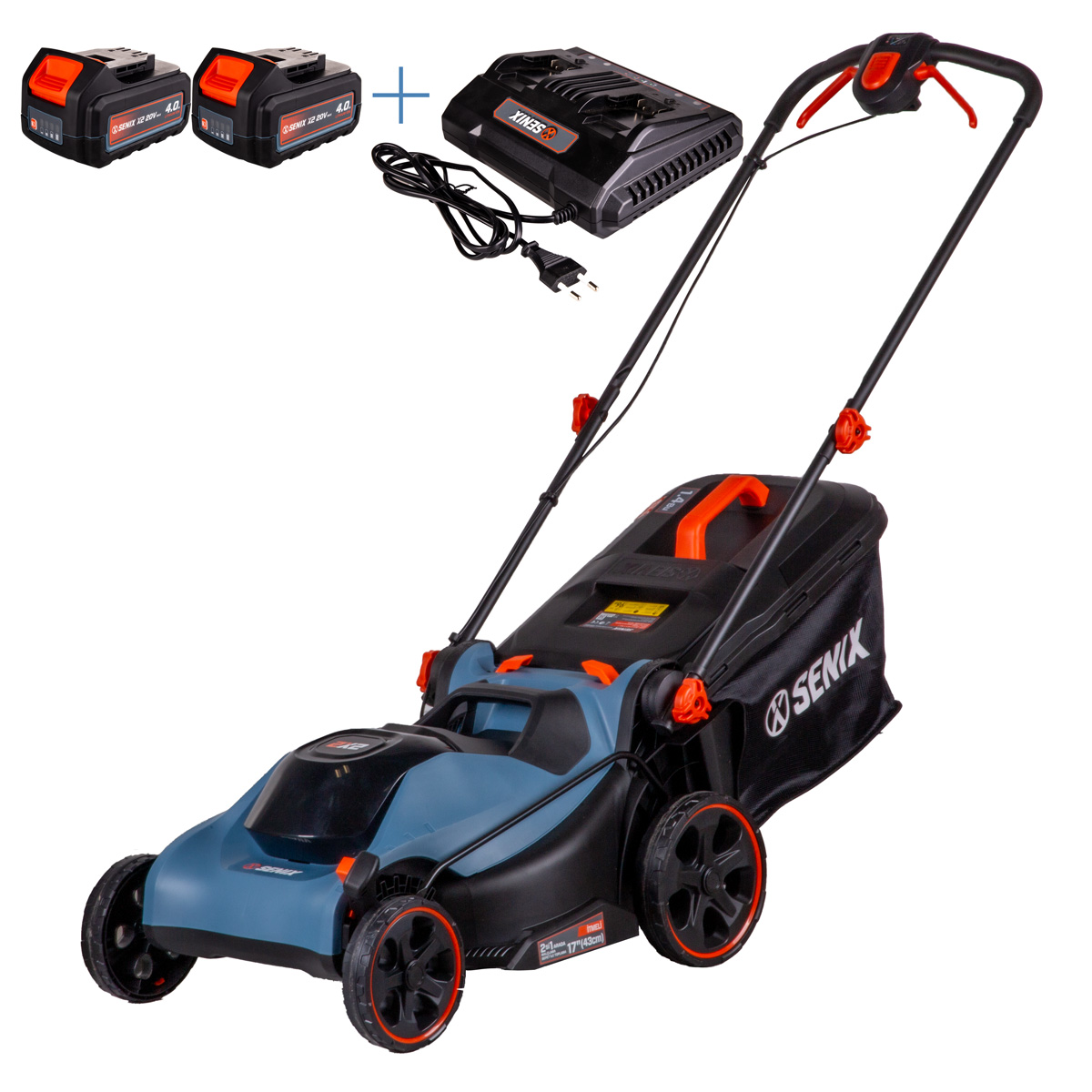 205136 LPPX2-M2-EU AKÜLÜ ÇİM BİÇME MAKİNESİ 2x4.0Ah